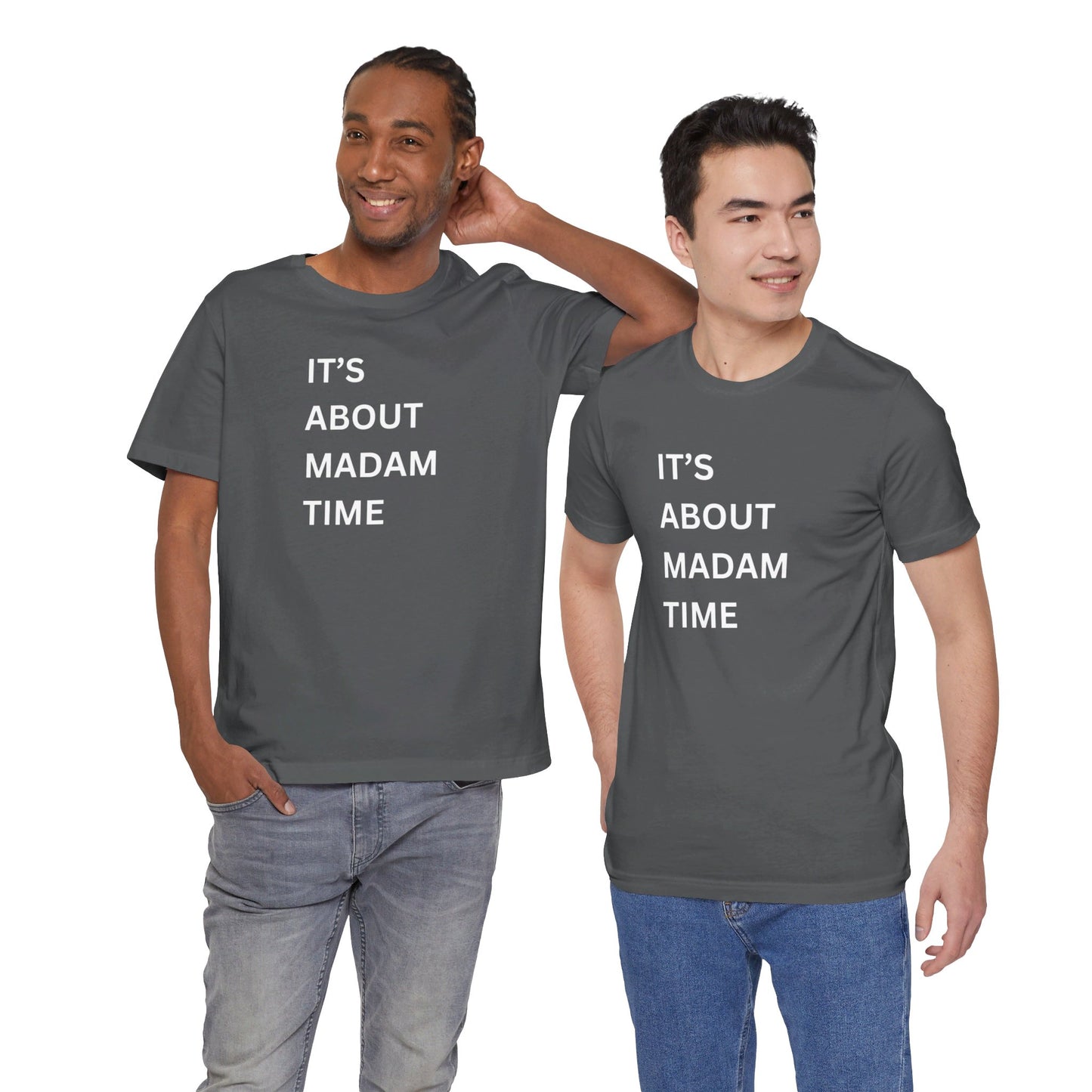 It’s About Madam Time Jersey Short Sleeve Tee