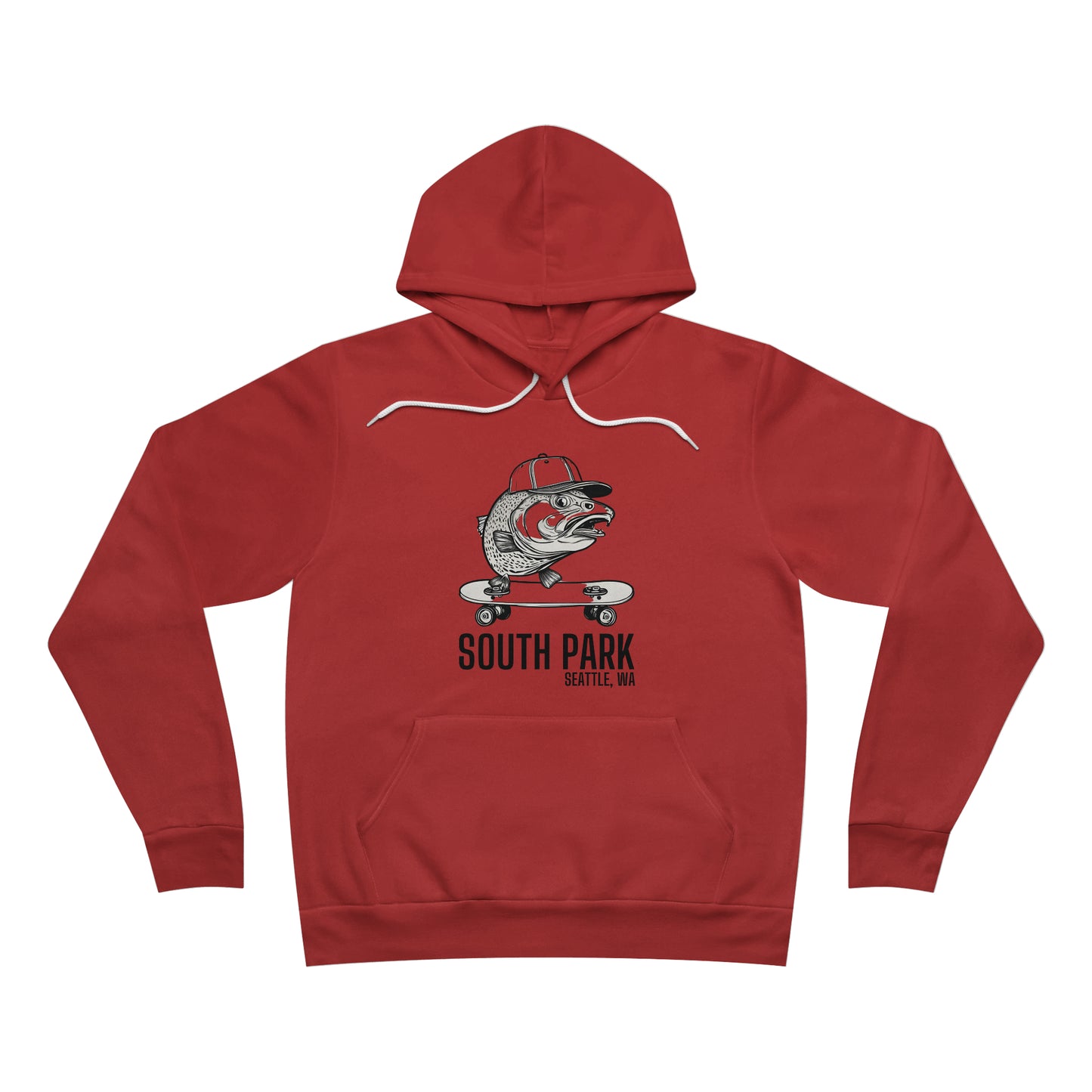 South Park Seattle  Sponge Fleece Pullover Hoodie