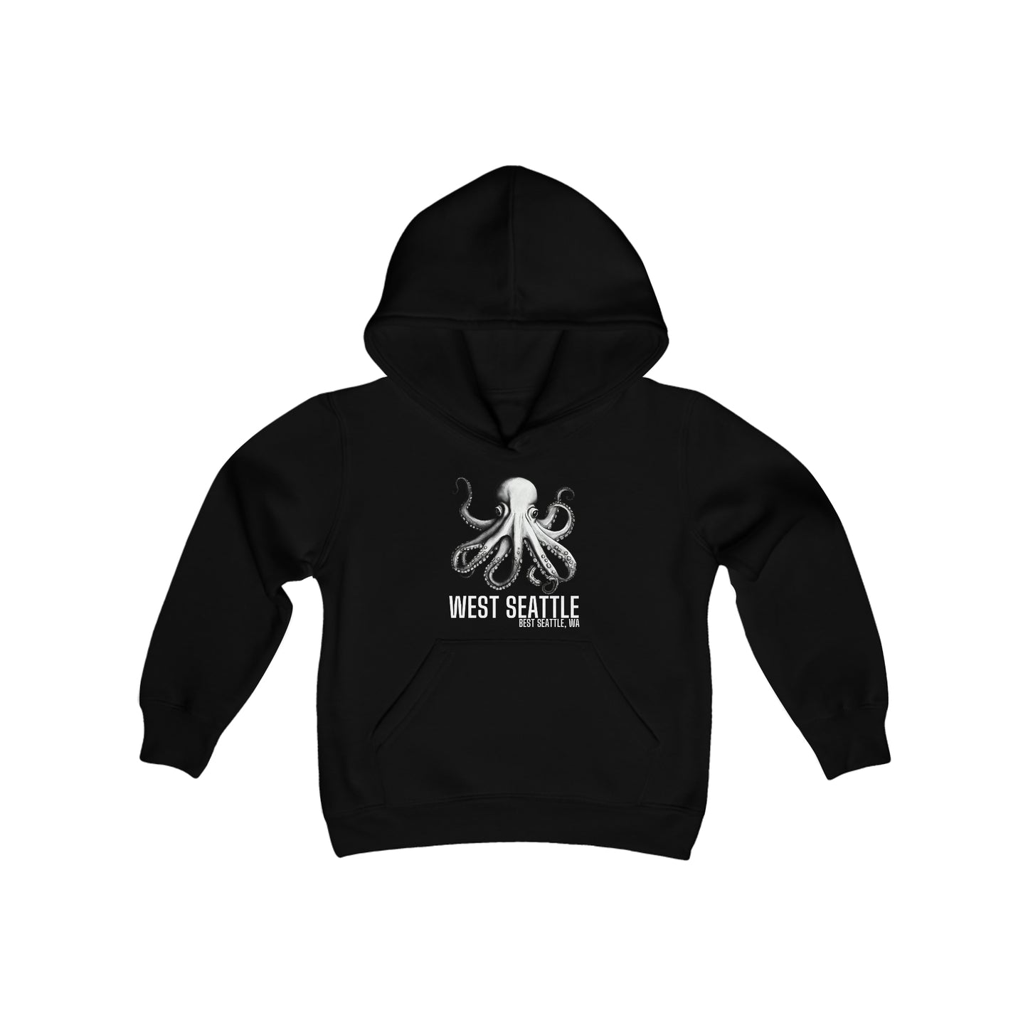 West Seattle Youth Heavy Blend Hooded Sweatshirt