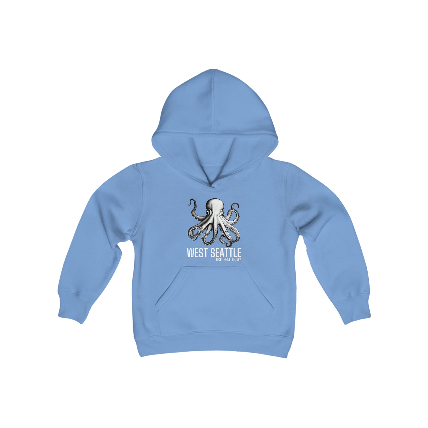 West Seattle Youth Heavy Blend Hooded Sweatshirt