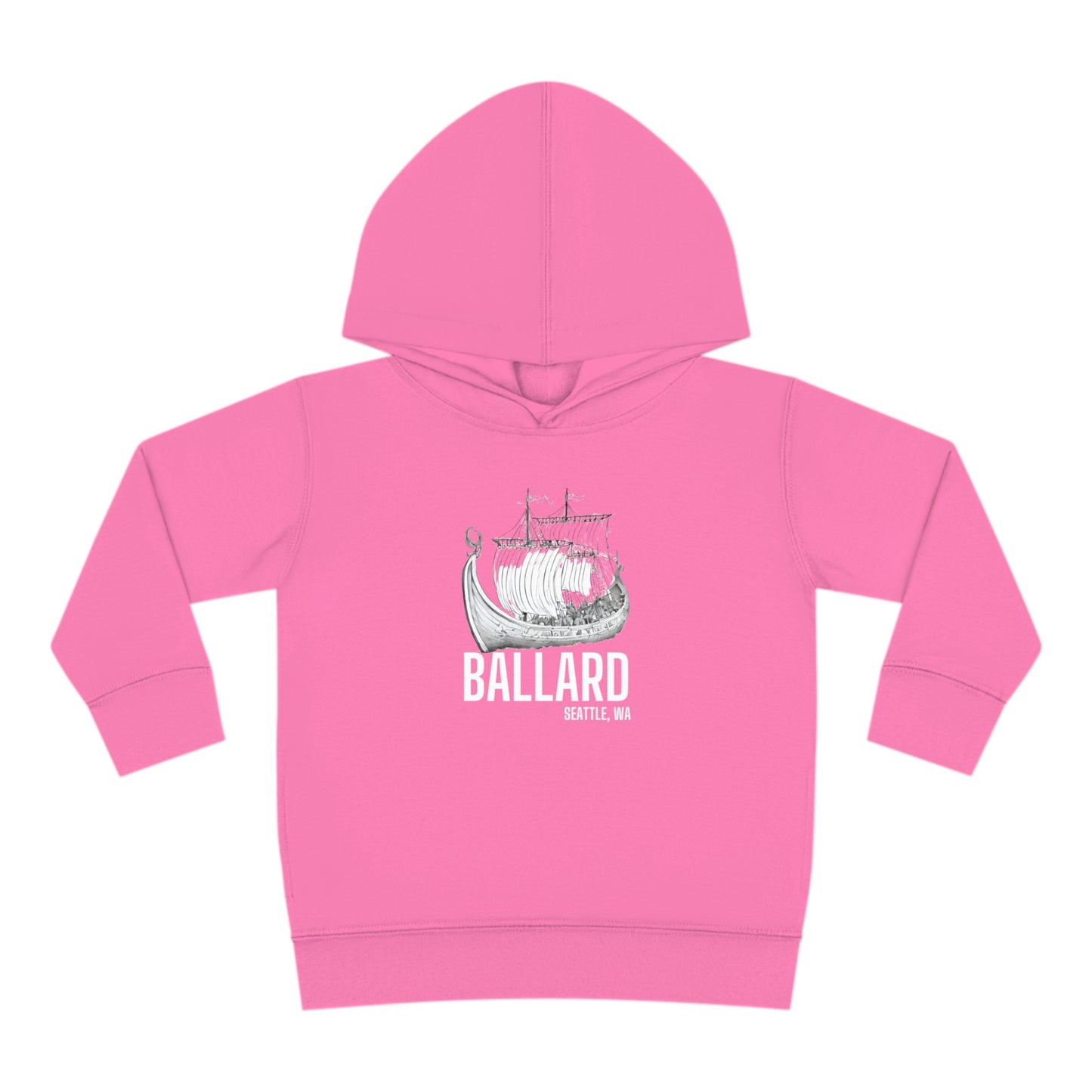 Ballard Seattle Toddler Pullover Fleece Hoodie