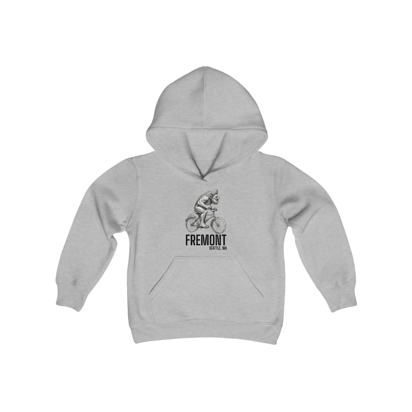 Fremont Seattle Youth Heavy Blend Hooded Sweatshirt