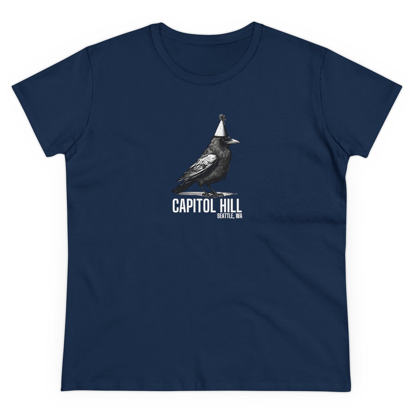 Capitol Hill Seattle Women's Midweight Cotton Tee