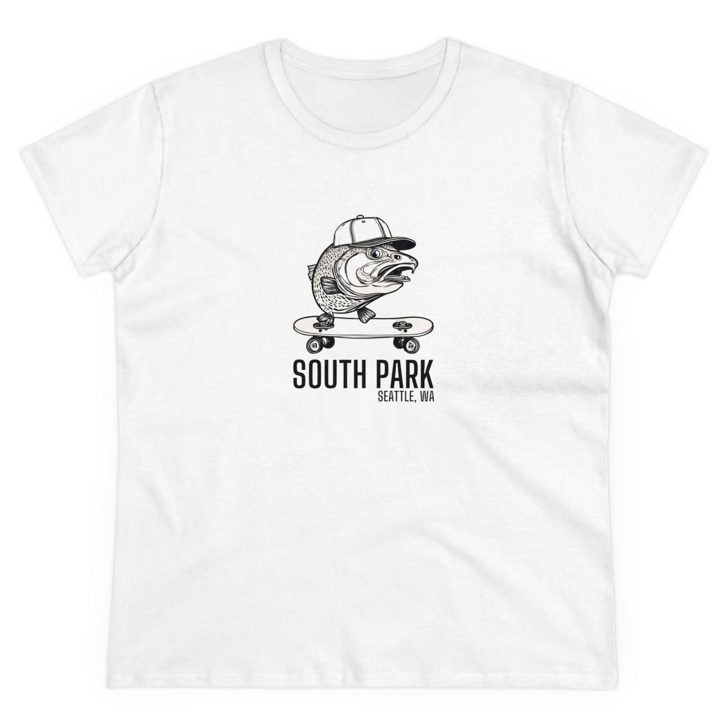 South Park Seattle Women's Midweight Cotton Tee