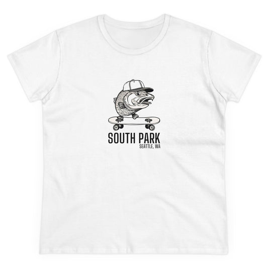 South Park Seattle Women's Midweight Cotton Tee