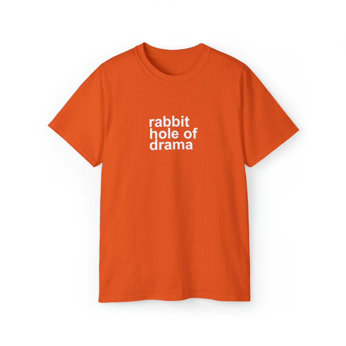 Rabbit Hole of Drama Men’s Ultra Cotton Tee