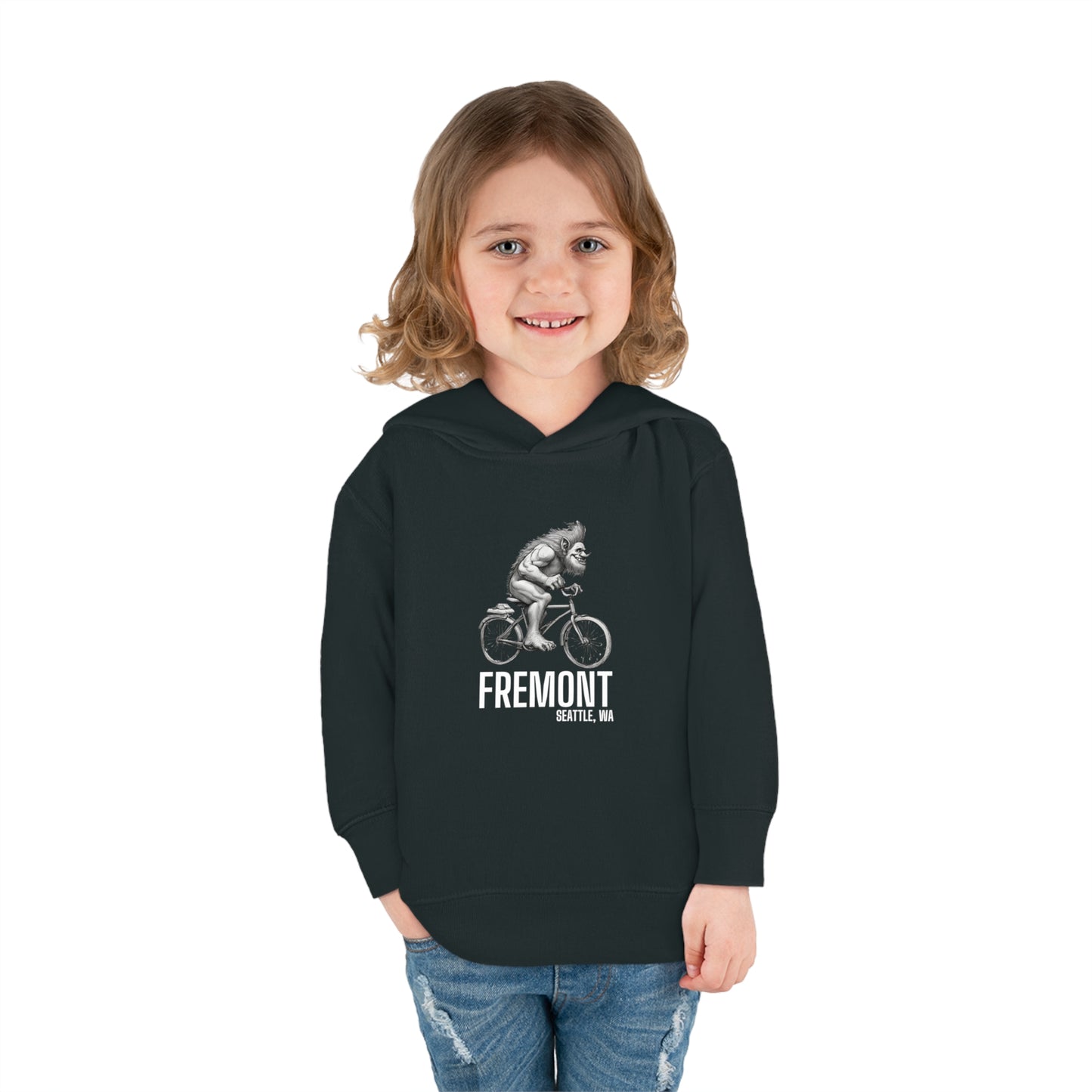 Fremont Seattle Toddler Pullover Fleece Hoodie