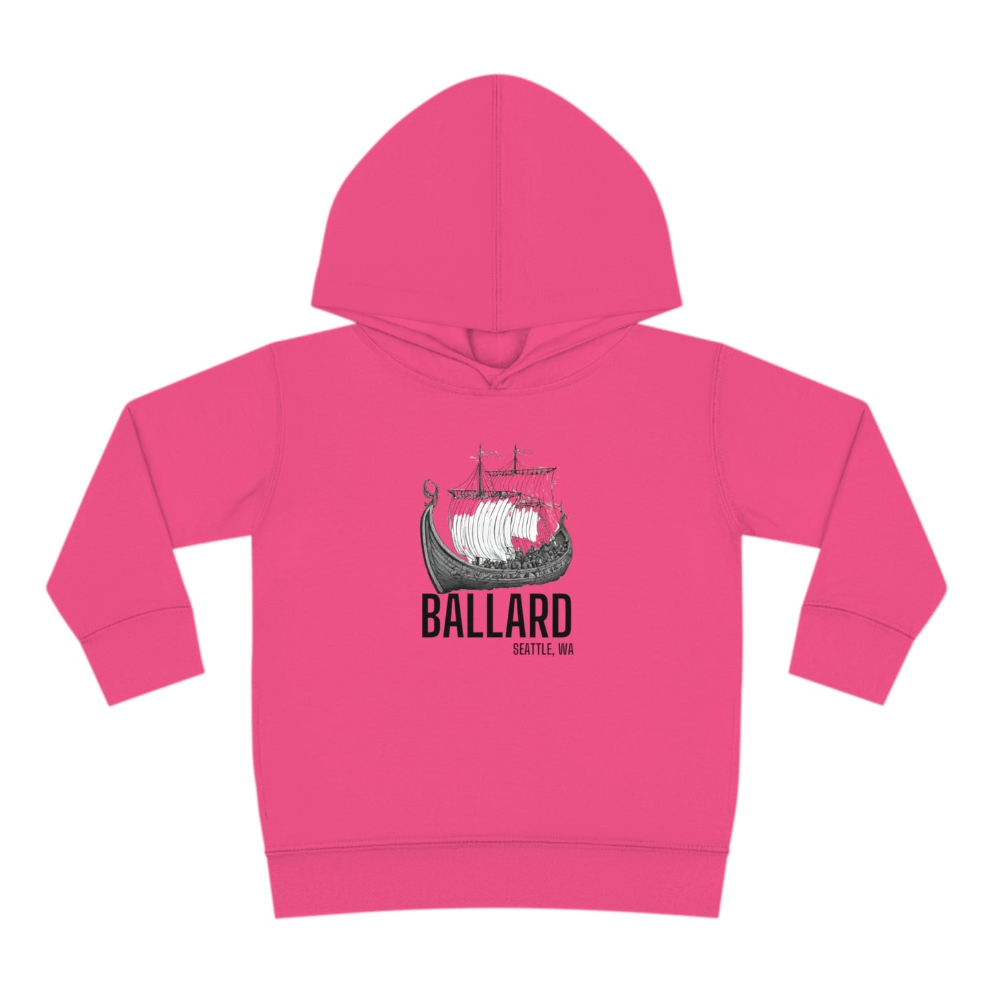 Ballard Seattle Toddler Pullover Fleece Hoodie