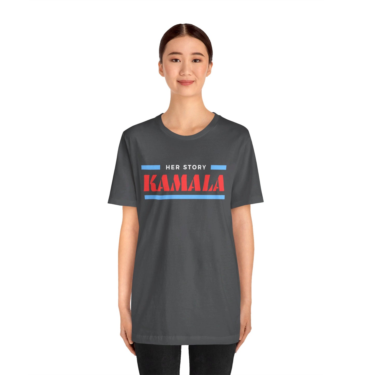 Her Story Kamala Jersey Short Sleeve Tee