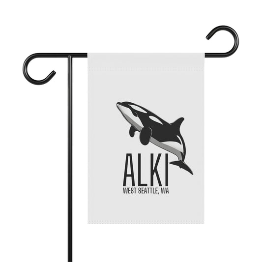 Alki West Seattle Orca Garden & House Banner