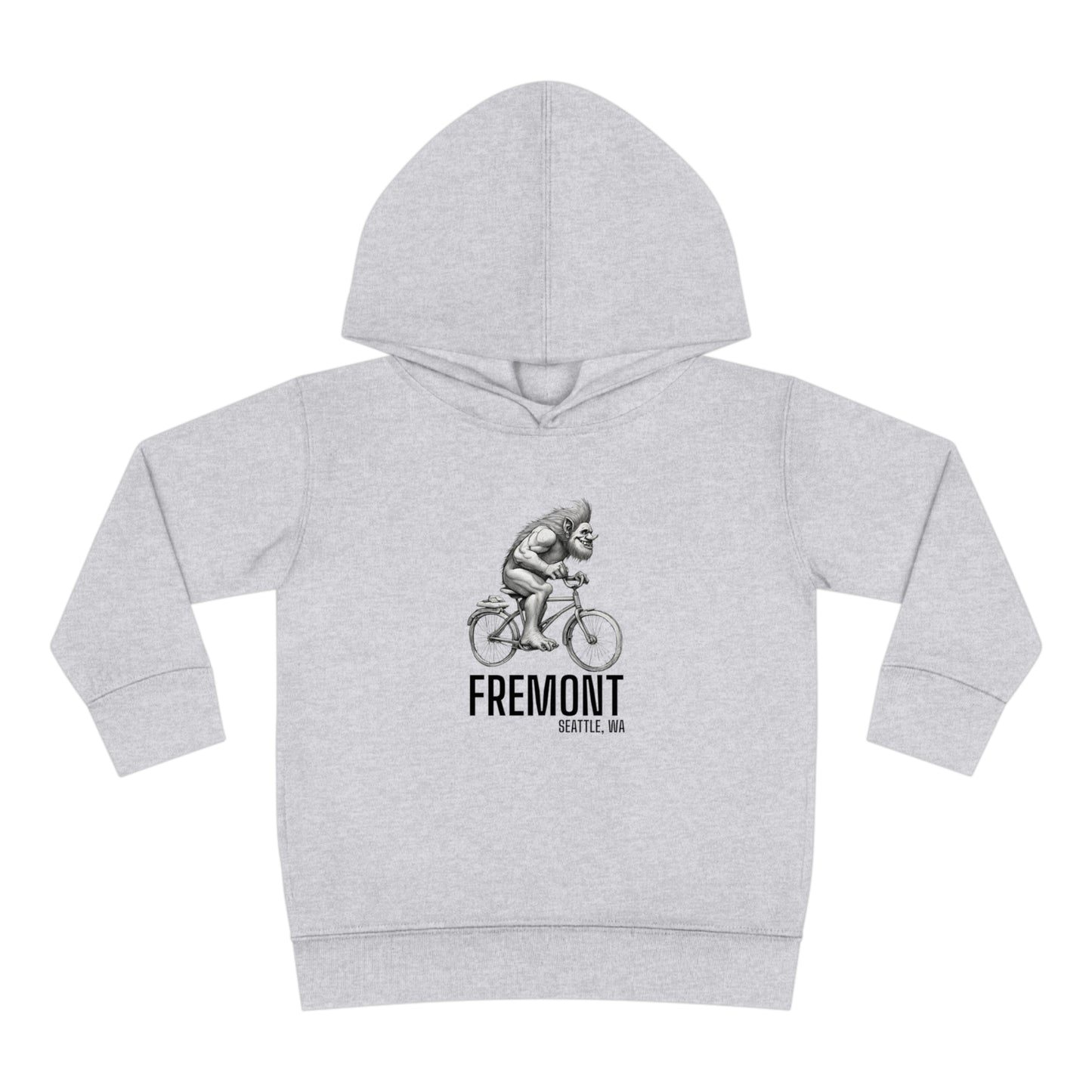 Fremont Seattle Toddler Pullover Fleece Hoodie