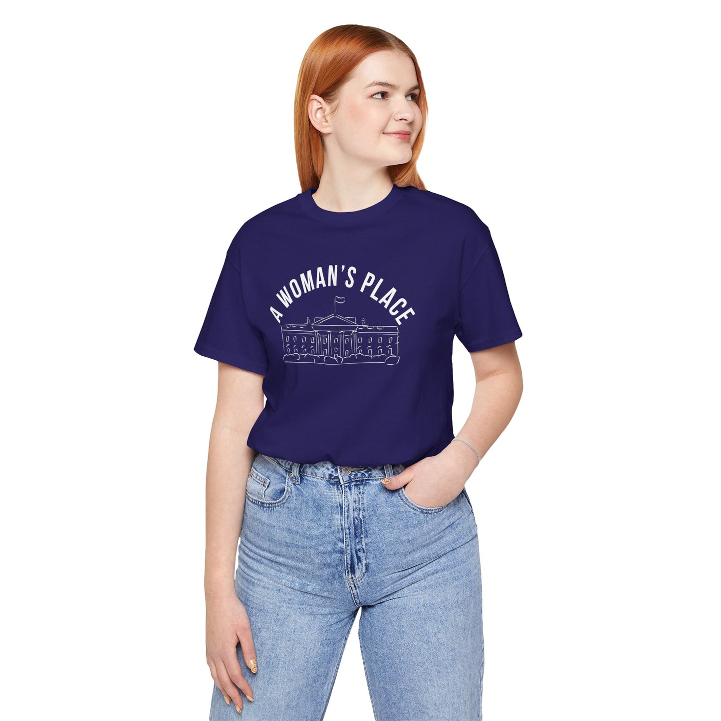 A Woman’s Place Jersey Short Sleeve Tee