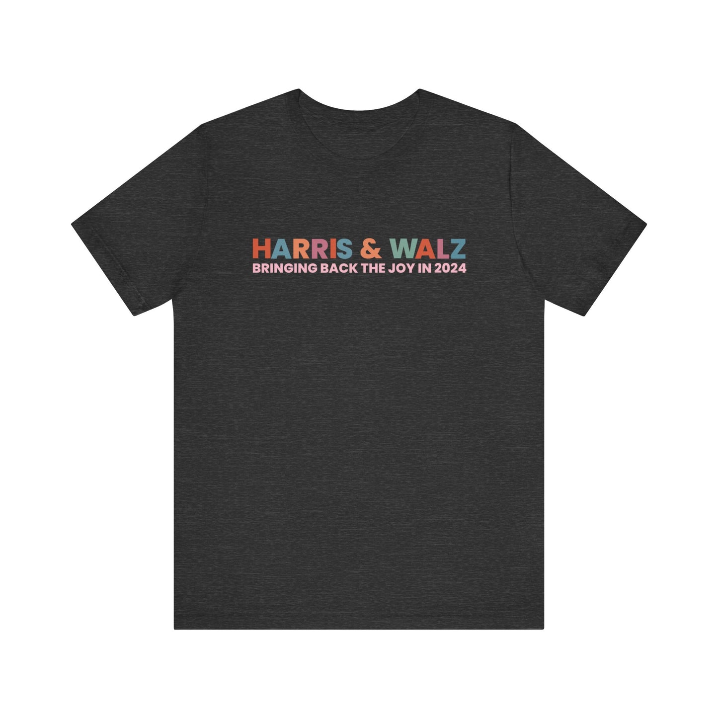 Harris and Walz Bringing Back the Joy Jersey Short Sleeve Tee