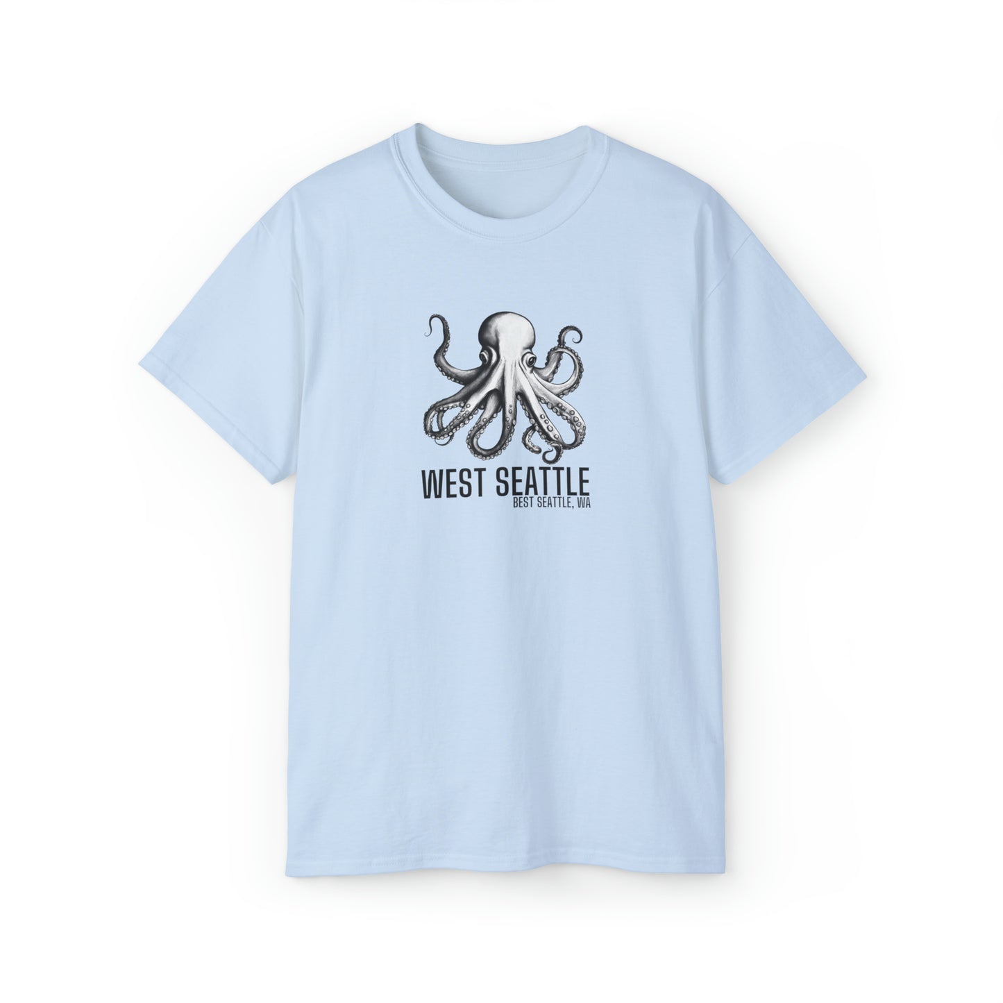 West Seattle Best Seattle Men’s Ultra Cotton Tee