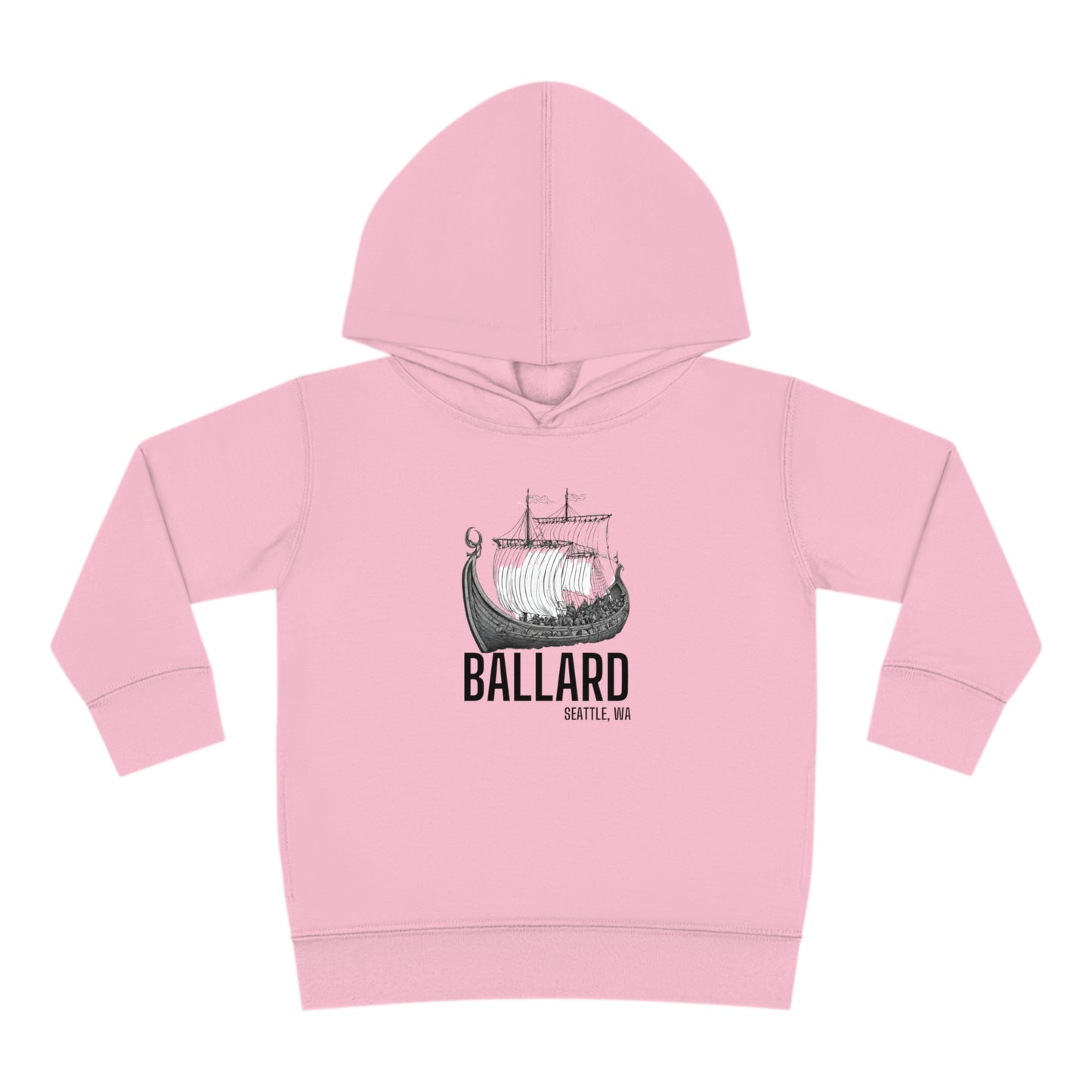 Ballard Seattle Toddler Pullover Fleece Hoodie