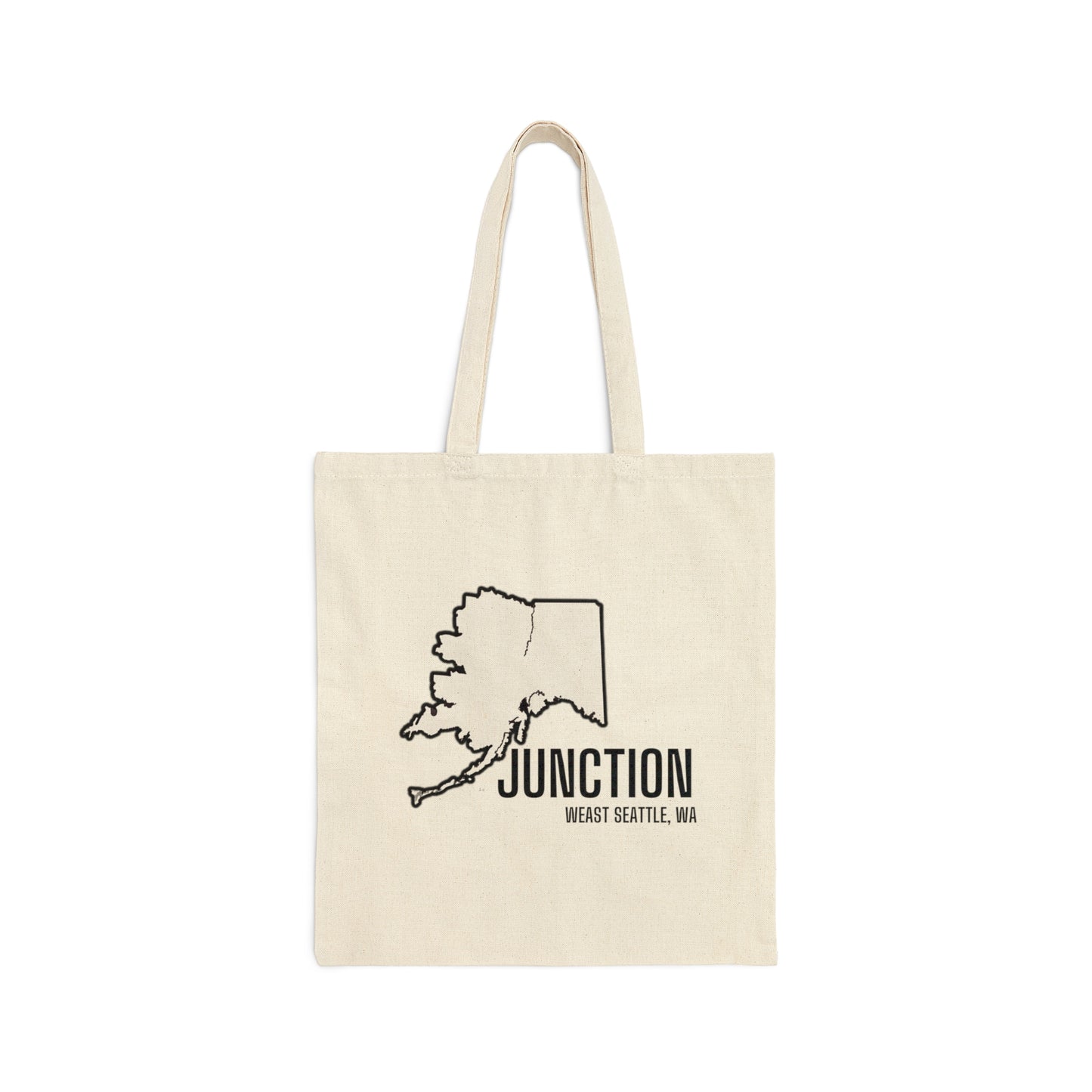 Alaska Junction Cotton Canvas Tote Bag