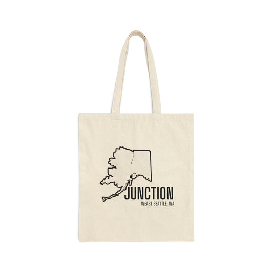 Alaska Junction Cotton Canvas Tote Bag