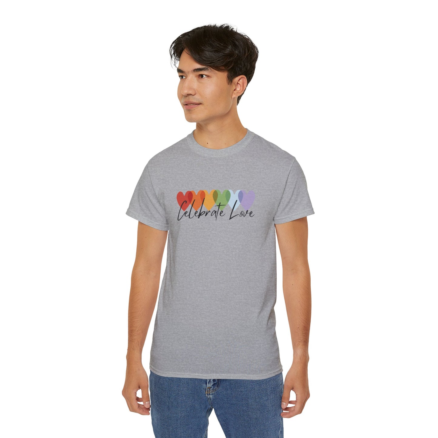 Celebrate Love Men’s Ultra Cotton Tee