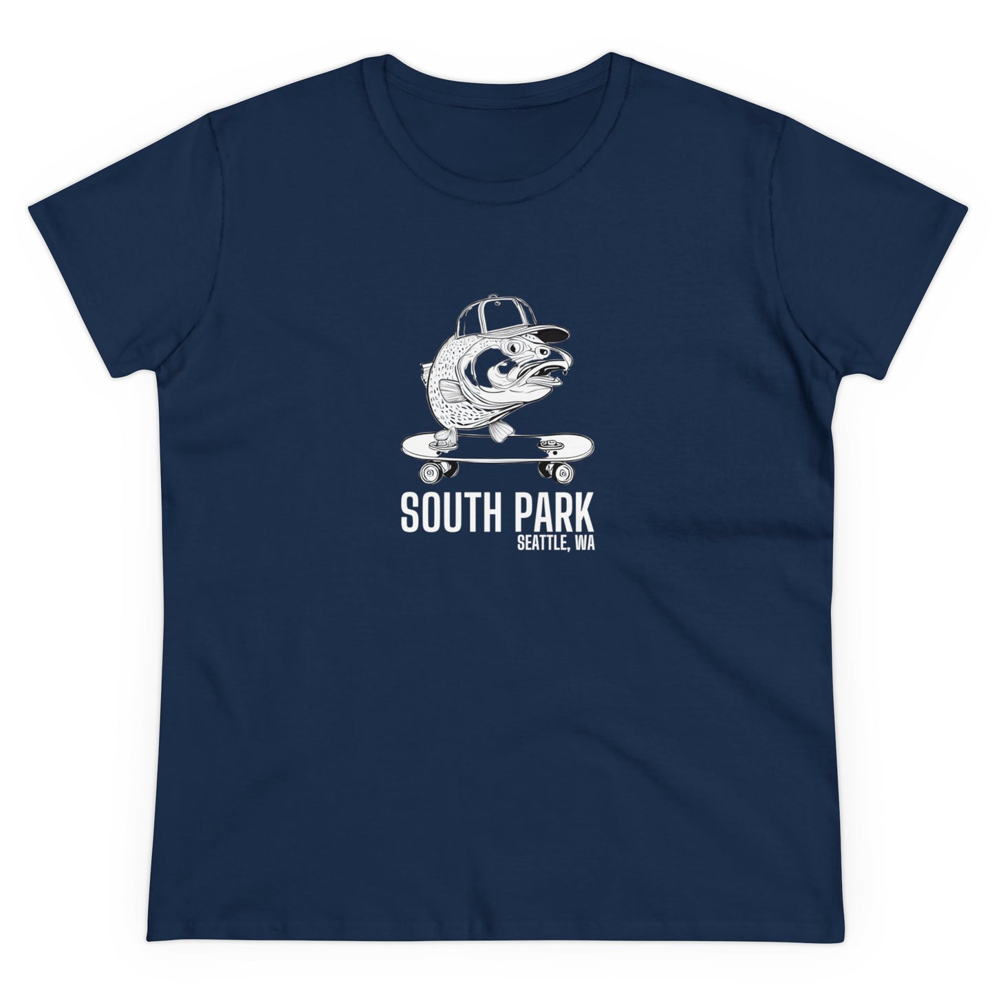 South Park Seattle Women's Midweight Cotton Tee