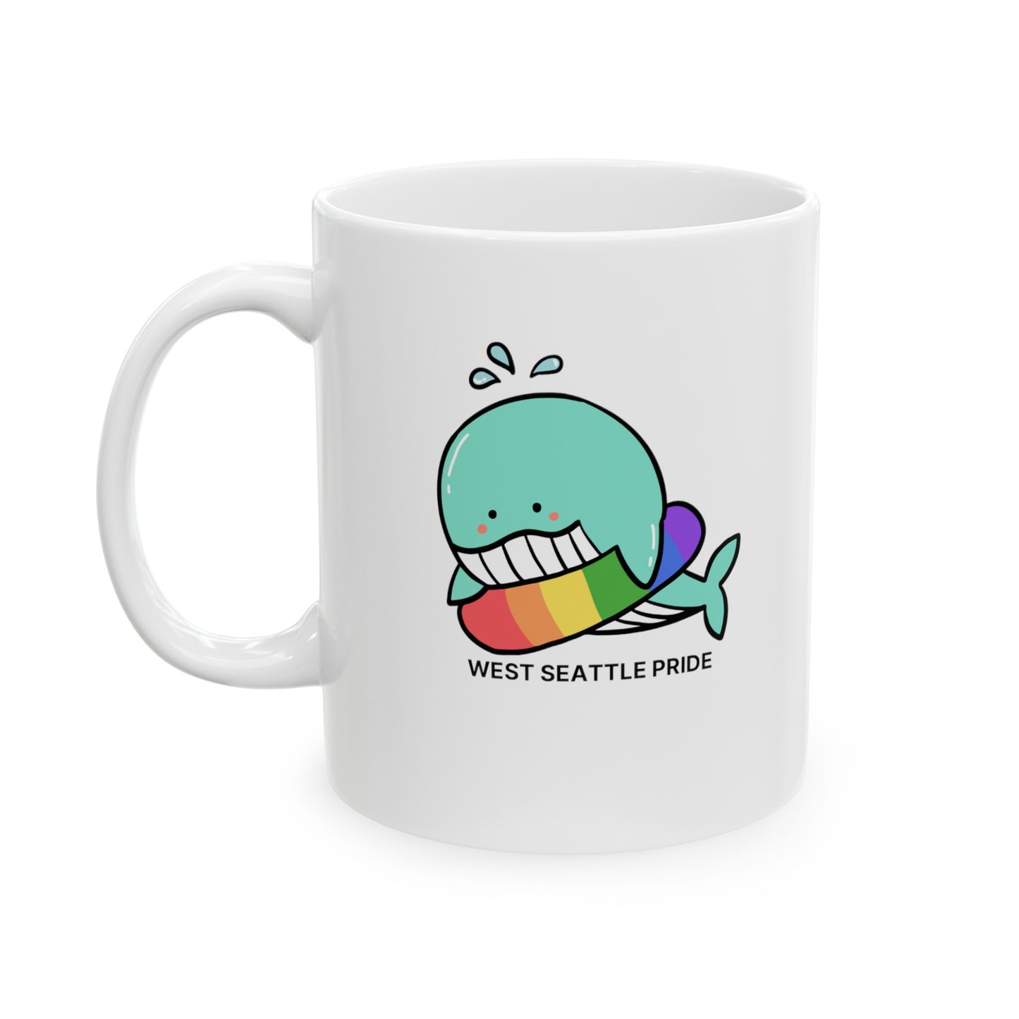 West Seattle Pride Ceramic Mug, (11oz, 15oz)