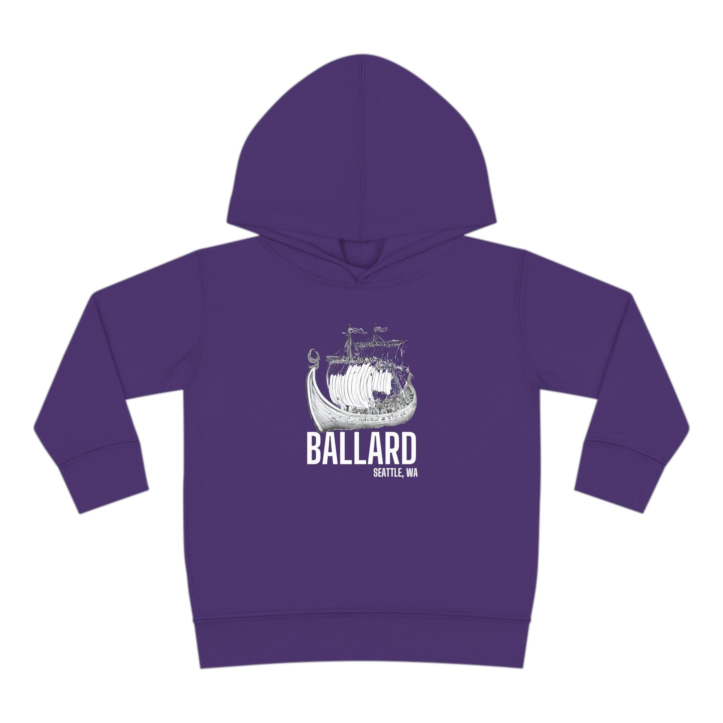 Ballard Seattle Toddler Pullover Fleece Hoodie