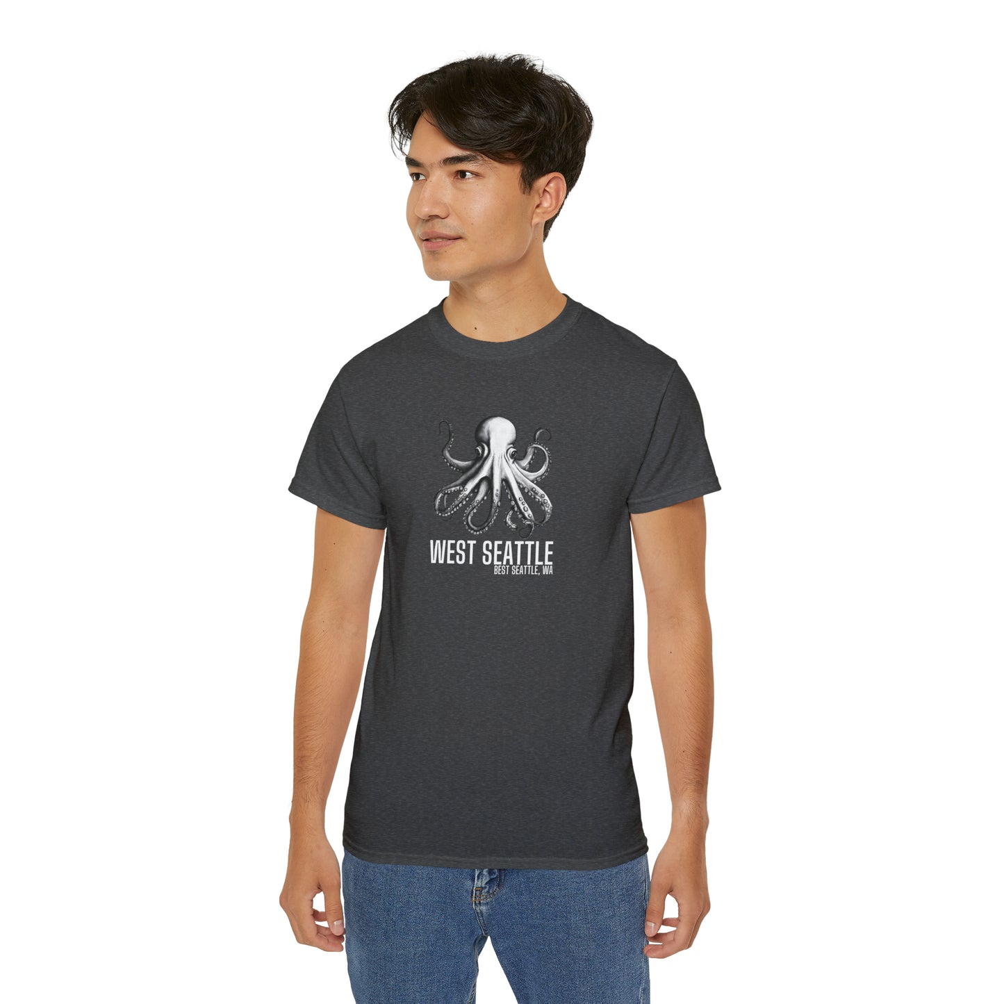 West Seattle Best Seattle Men’s Ultra Cotton Tee