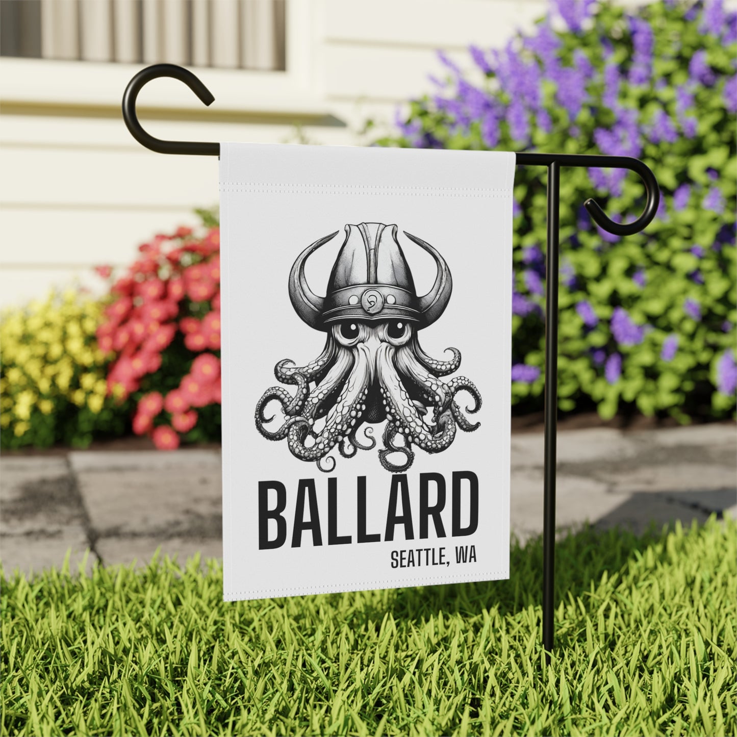 Ballard Octopus Garden & House Banner