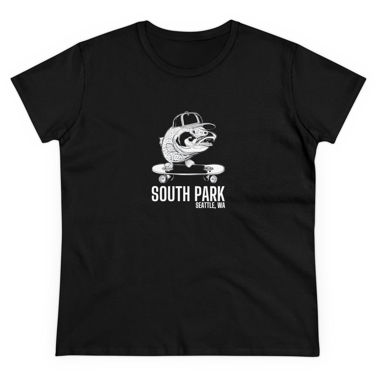 South Park Seattle Women's Midweight Cotton Tee