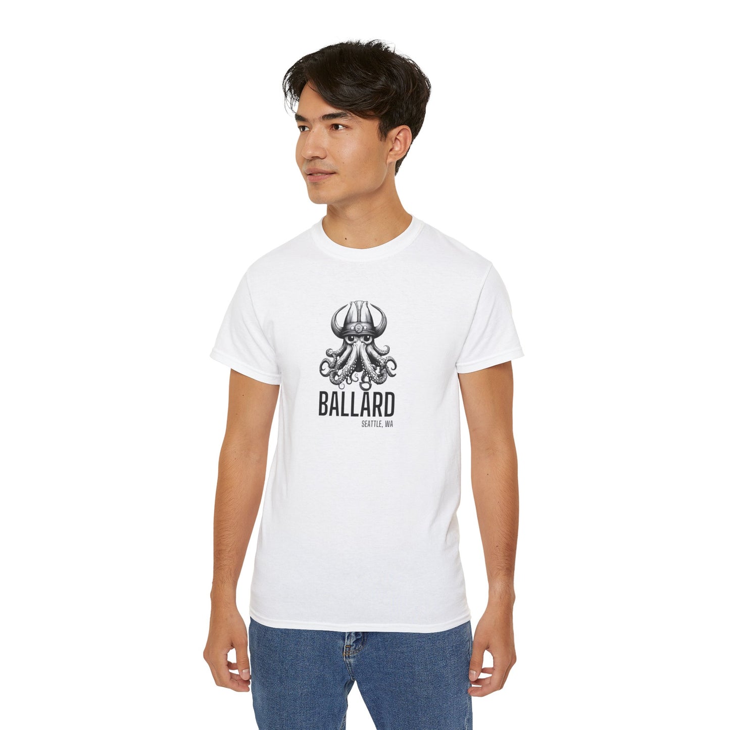 Ballard Octopus Men’s Ultra Cotton Tee