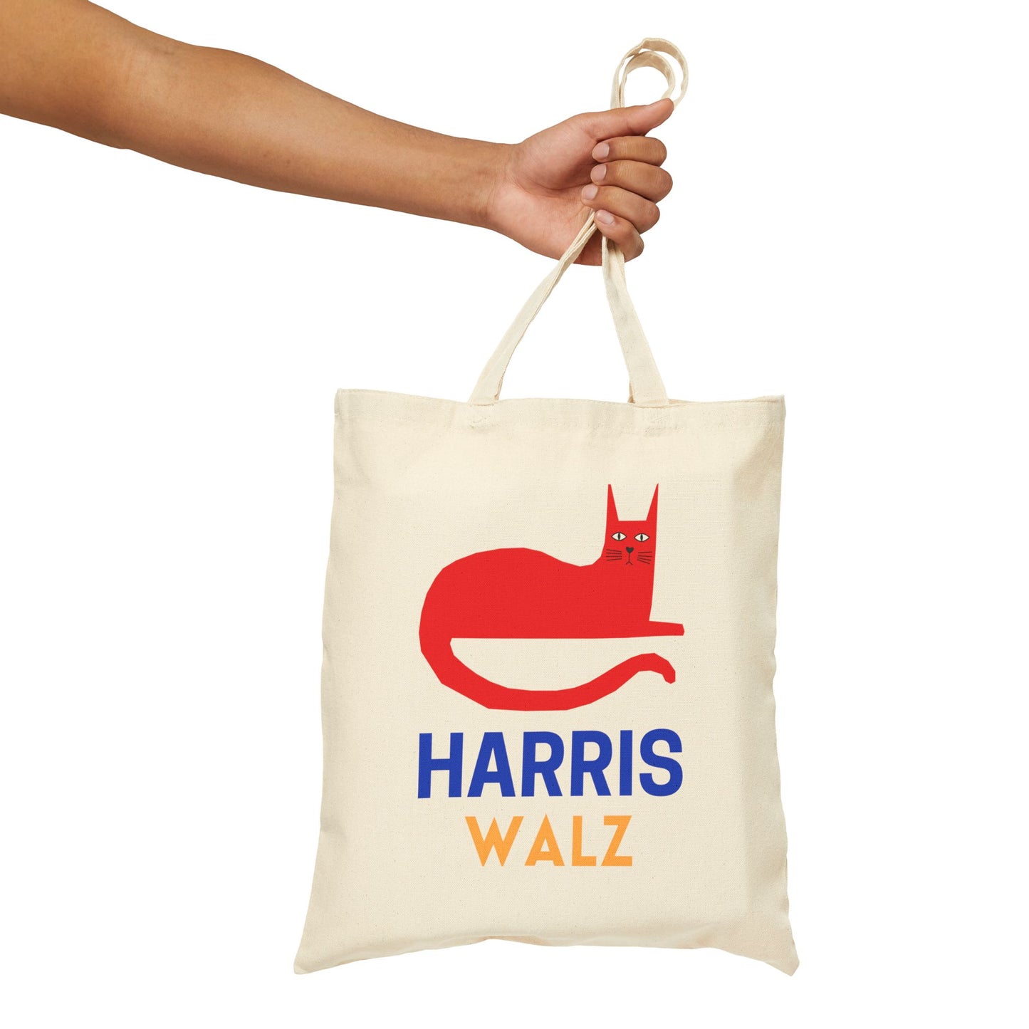 Cat Harris Walz Cotton Canvas Tote Bag