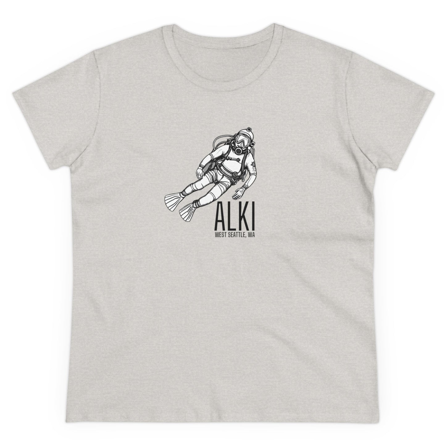 Alki Women's Midweight Cotton Tee