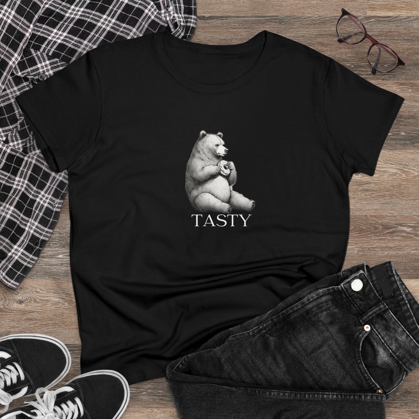 Tasty Women's Midweight Cotton Tee