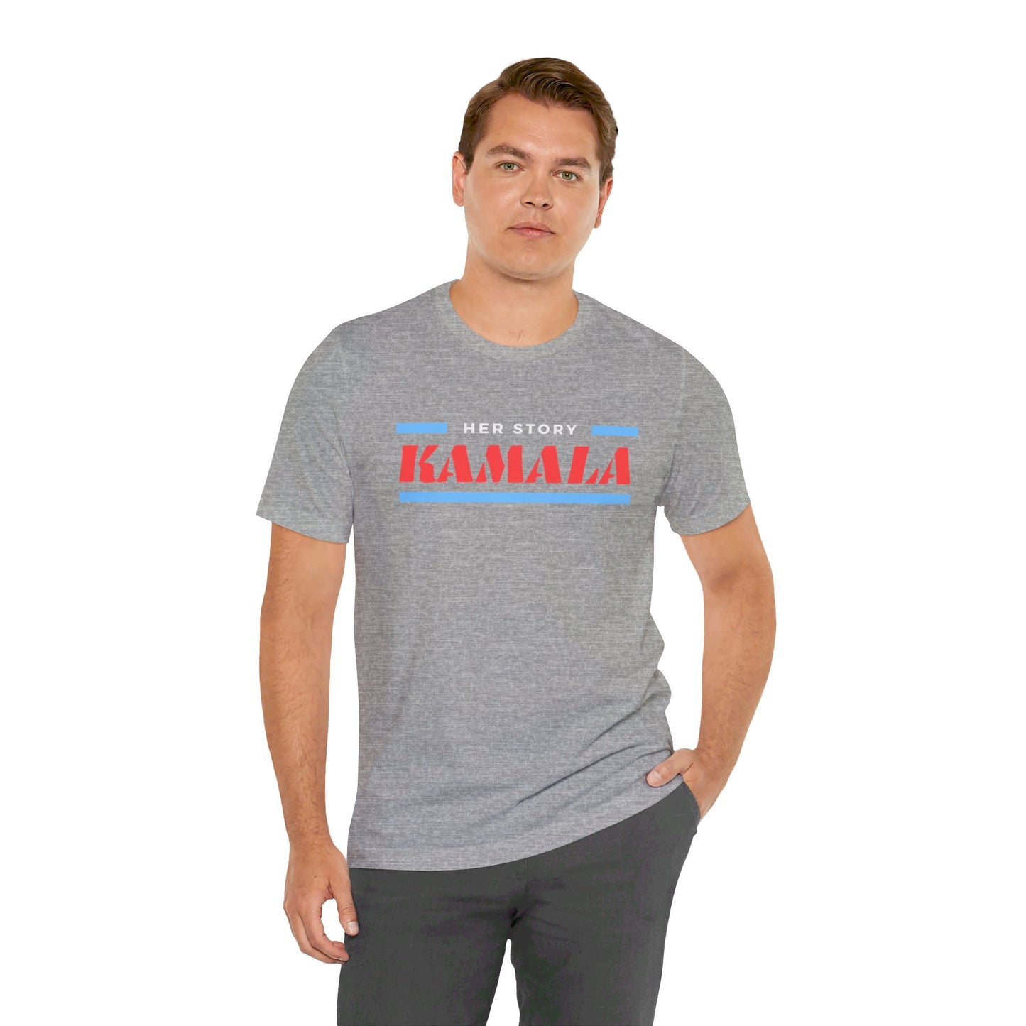 Her Story Kamala Jersey Short Sleeve Tee