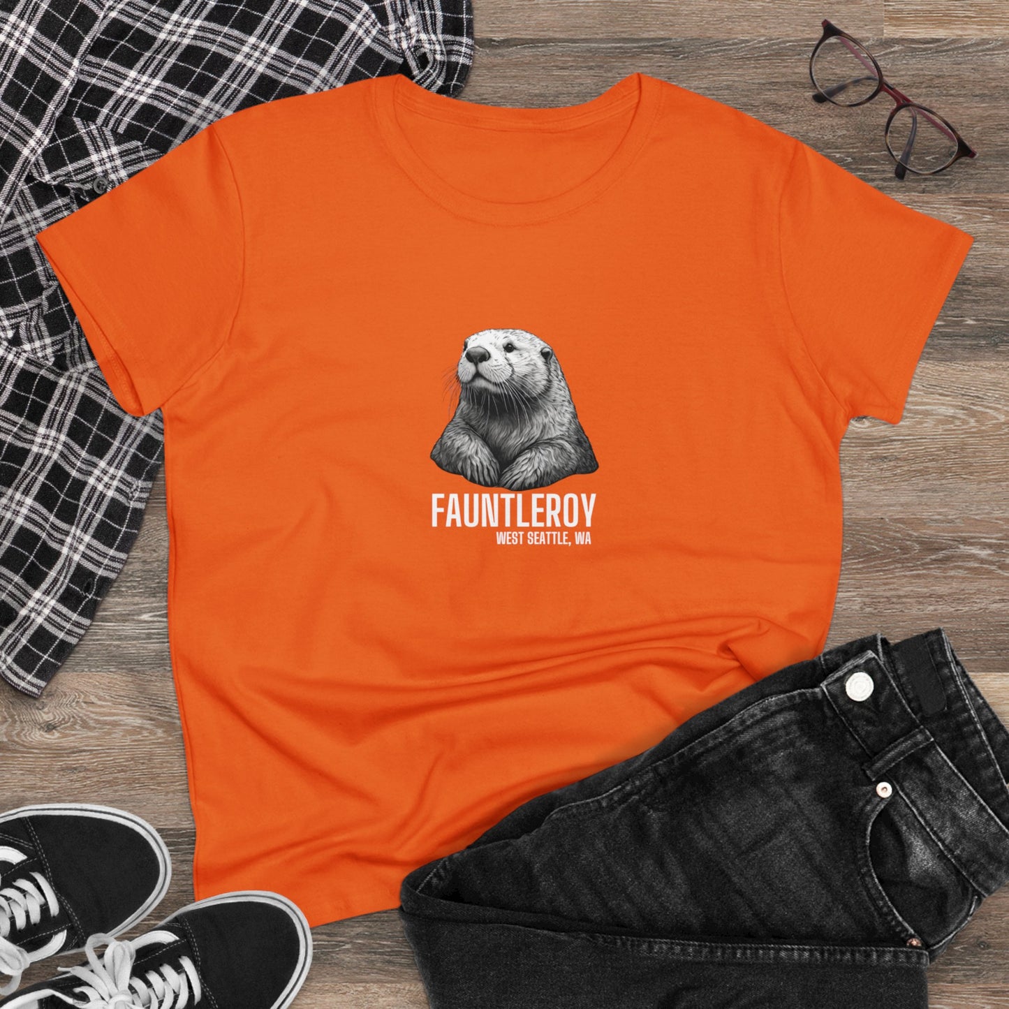 Fauntleroy West Seattle Women's Midweight Cotton Tee