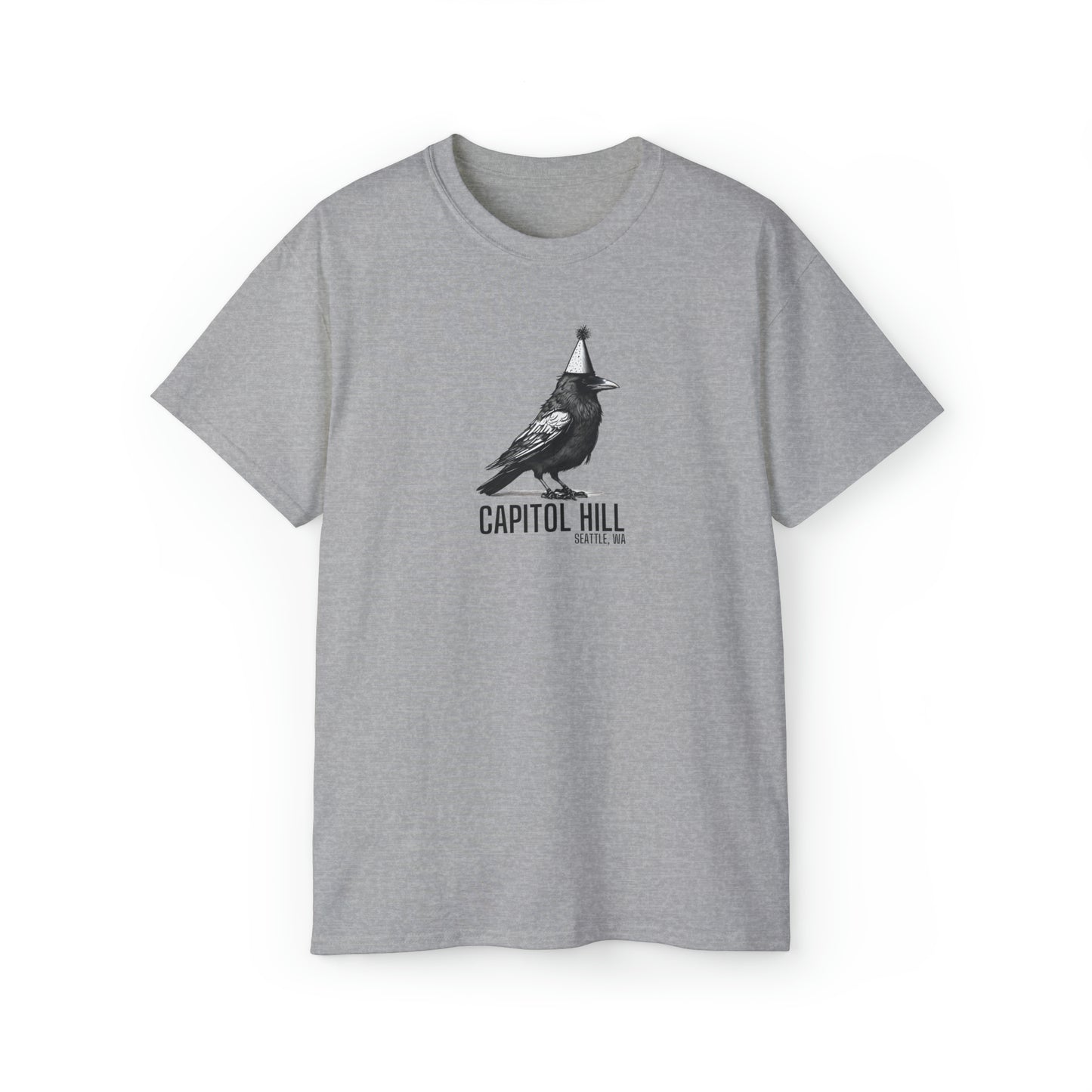 Capitol Hill Seattle Men’s Ultra Cotton Tee