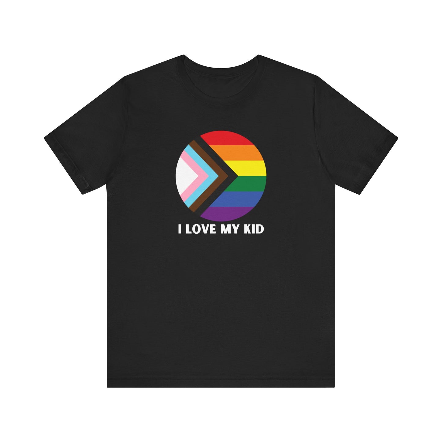 I Love My Kid Jersey Short Sleeve Tee