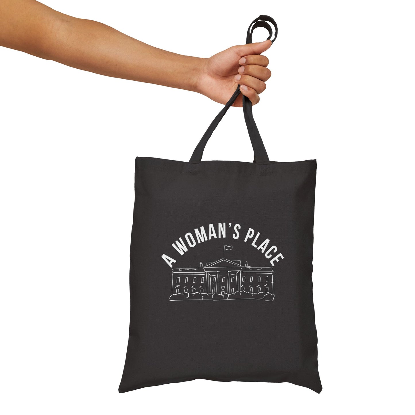 A Woman’s Place Cotton Canvas Tote Bag