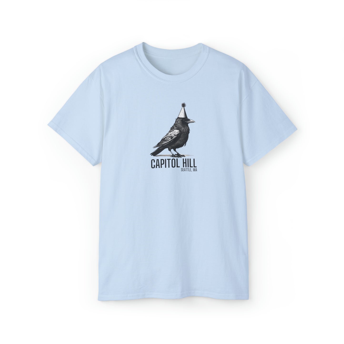 Capitol Hill Seattle Men’s Ultra Cotton Tee