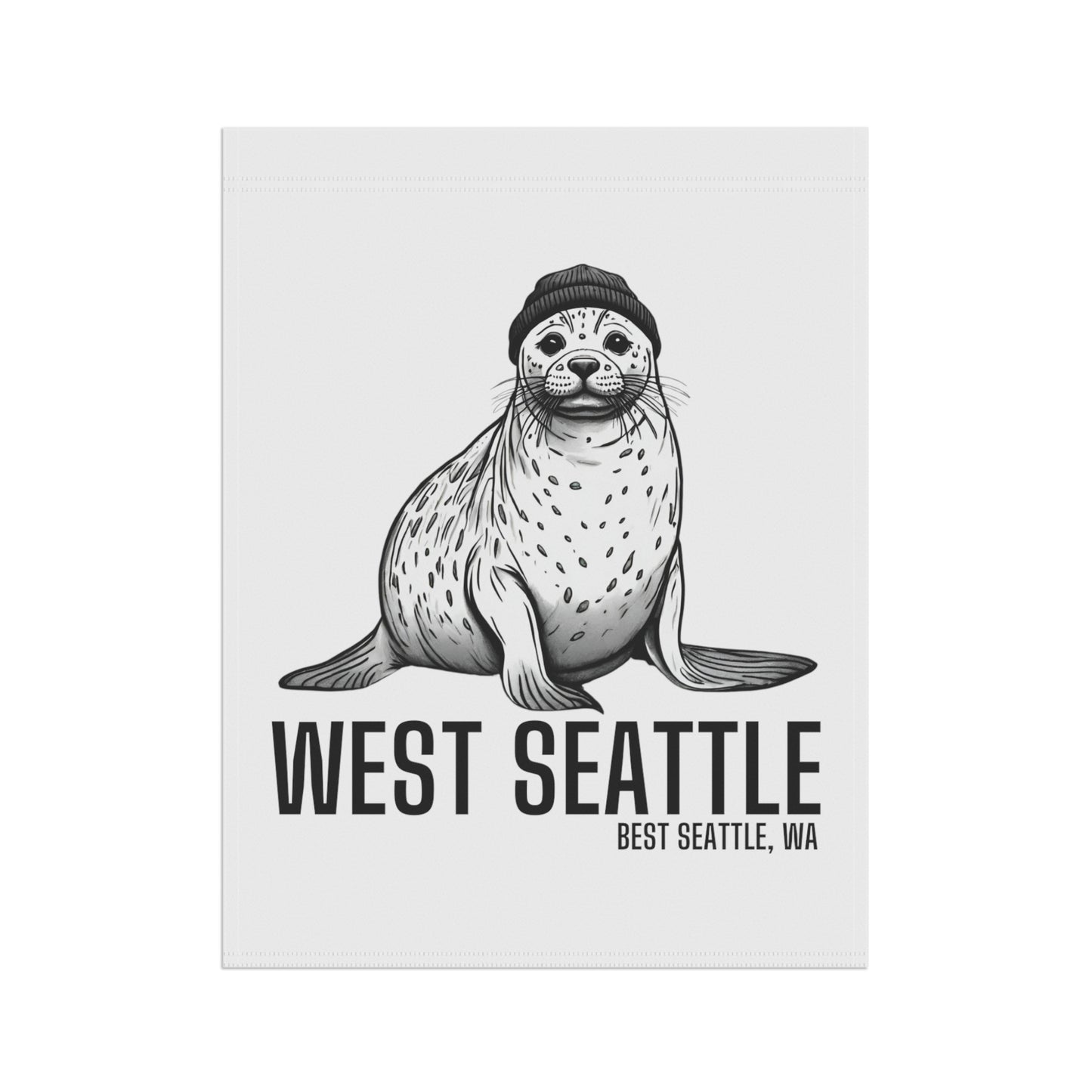 West Seattle Harbor Seal Garden & House Banner