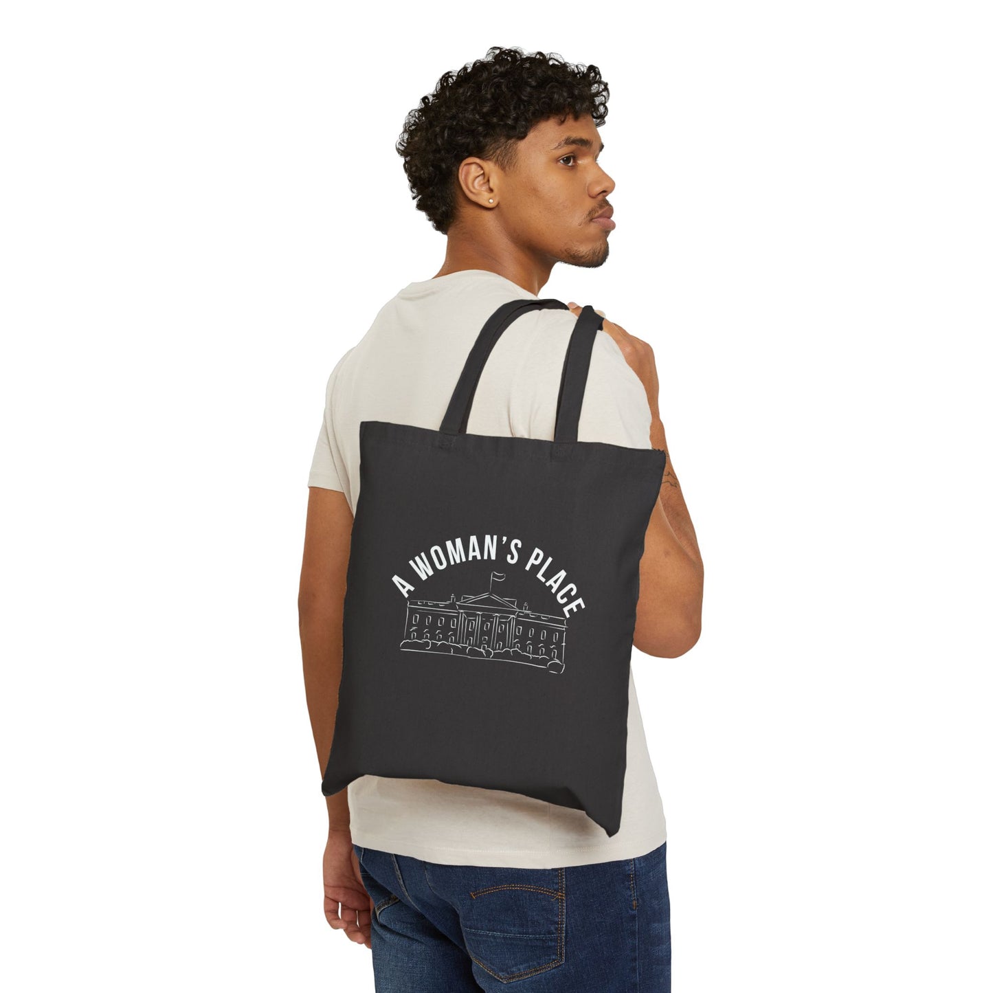 A Woman’s Place Cotton Canvas Tote Bag