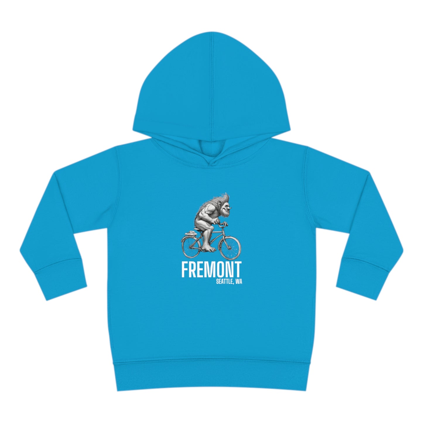 Fremont Seattle Toddler Pullover Fleece Hoodie