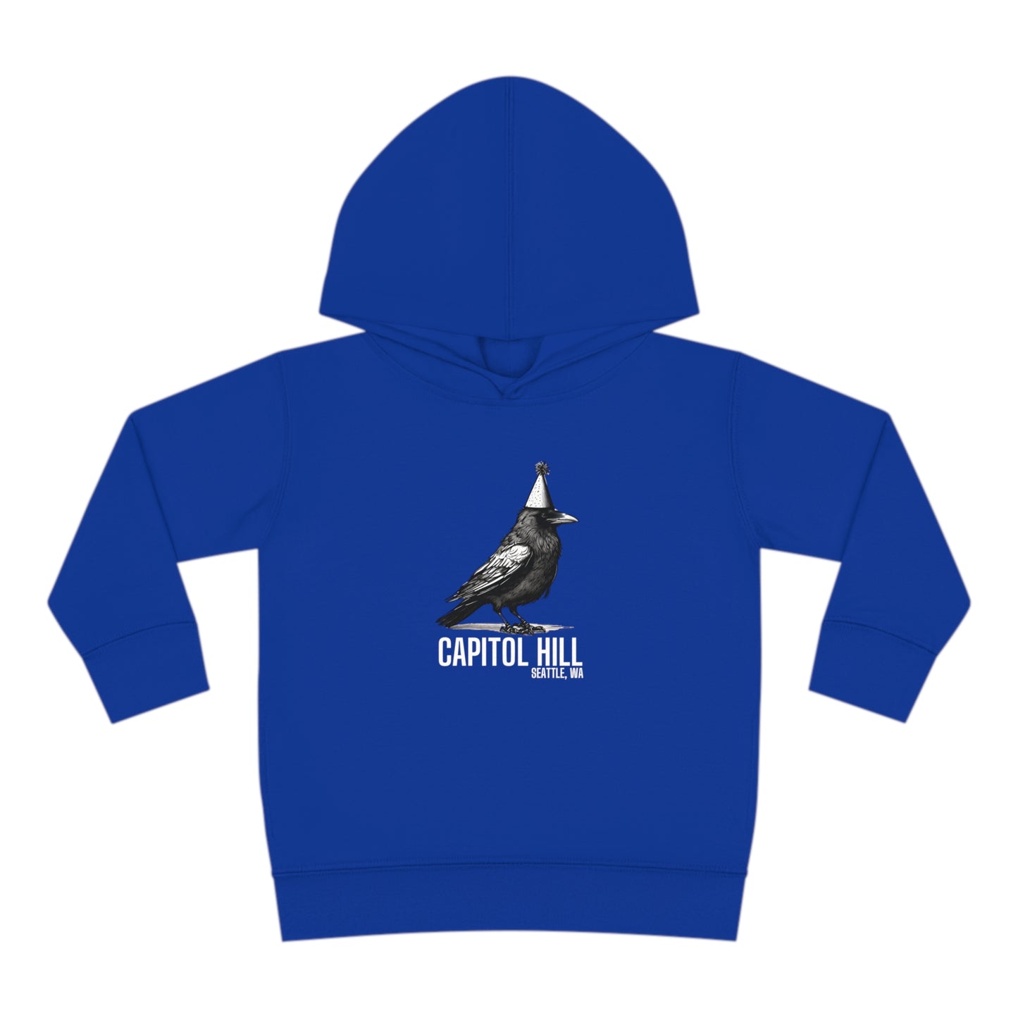 Capitol Hill Seattle Toddler Pullover Fleece Hoodie