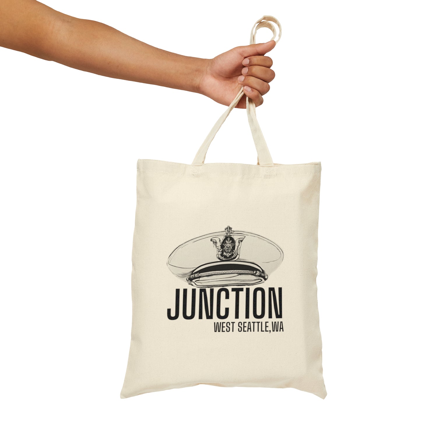 Admiral Junction Cotton Canvas Tote Bag