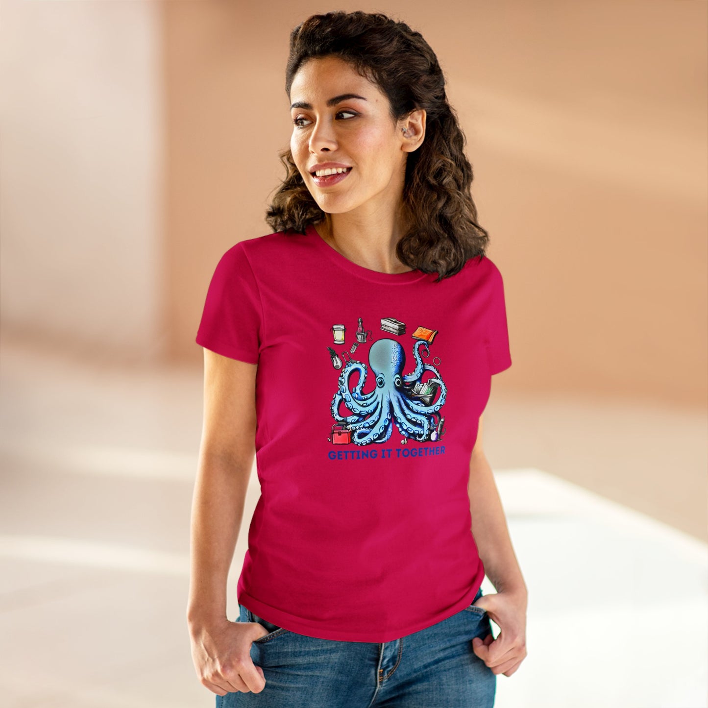 Getting It Together Women's Midweight Cotton Tee