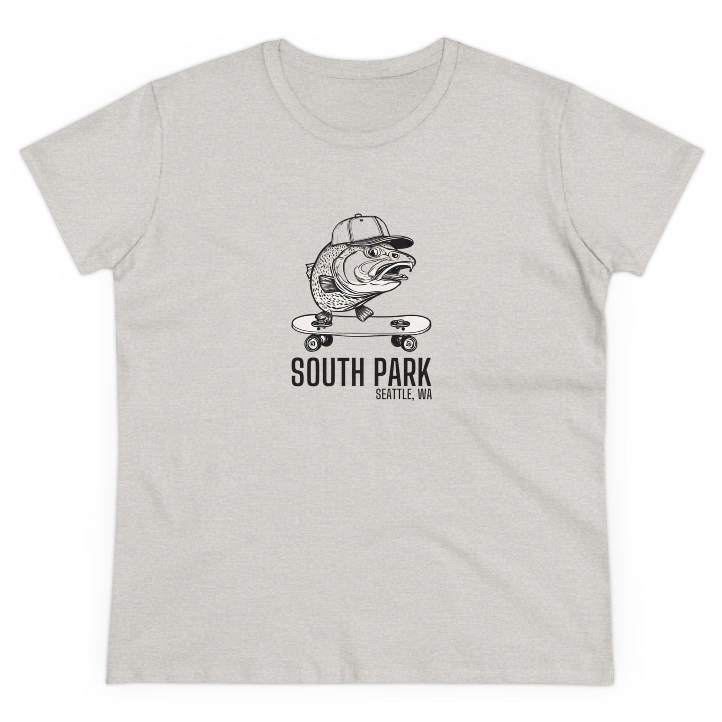 South Park Seattle Women's Midweight Cotton Tee