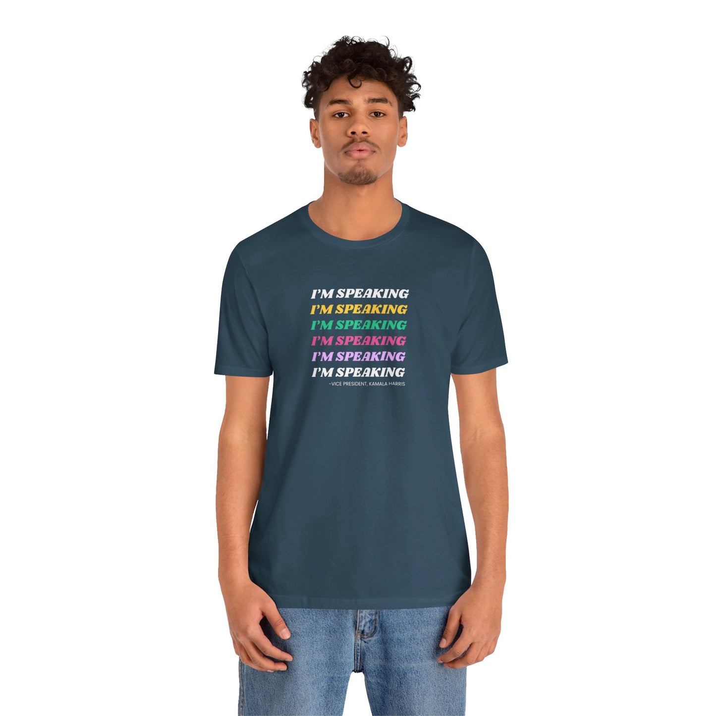 I’m Speaking Jersey Short Sleeve Tee