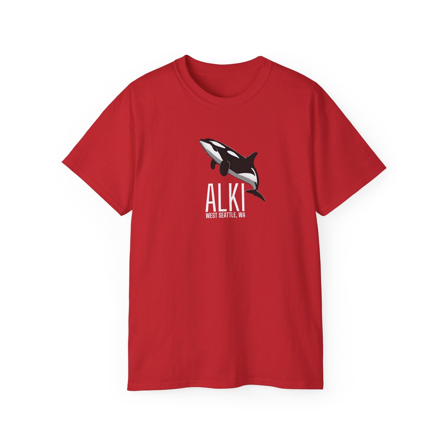 Alki West Seattle Orca Ultra Cotton Tee