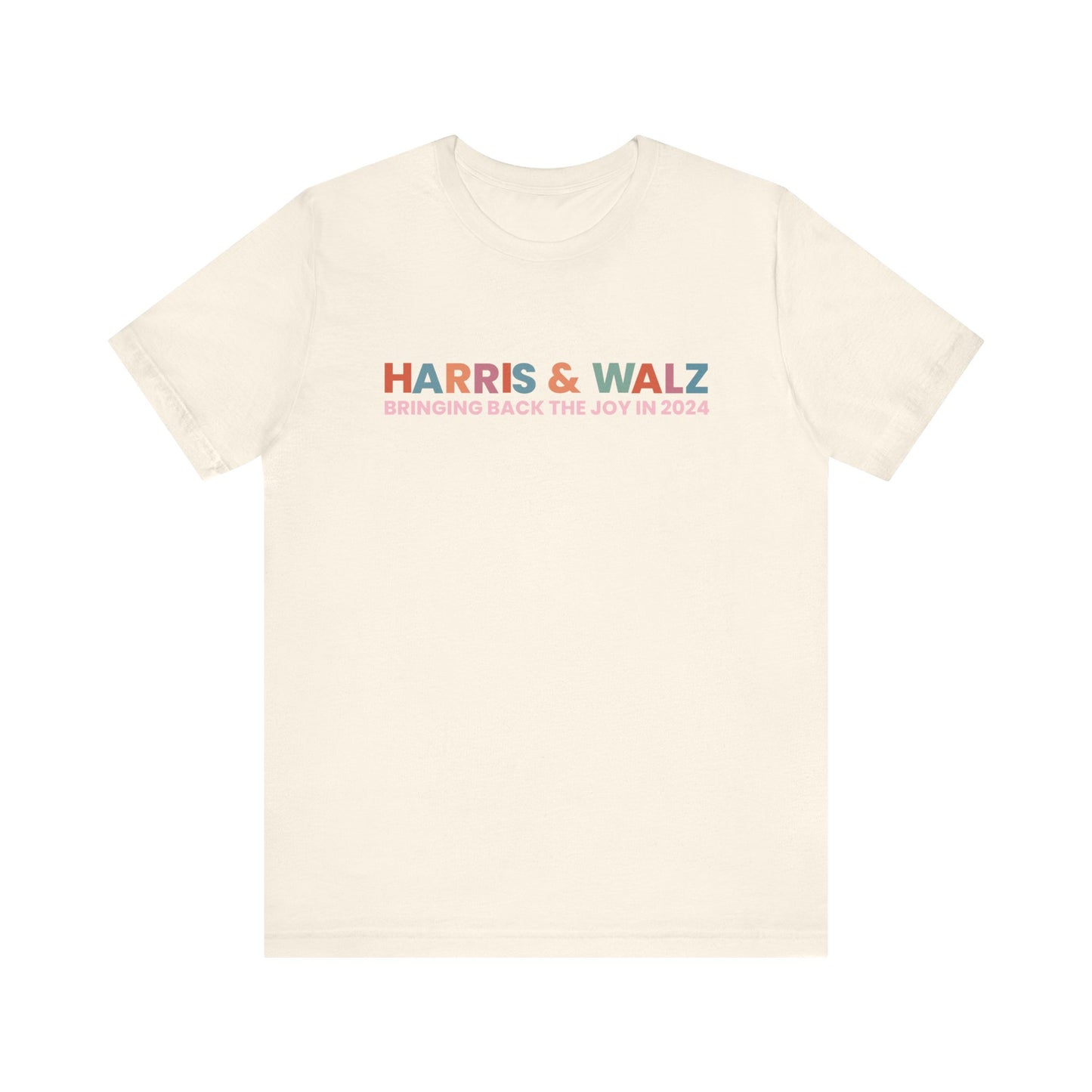 Harris and Walz Bringing Back the Joy Jersey Short Sleeve Tee