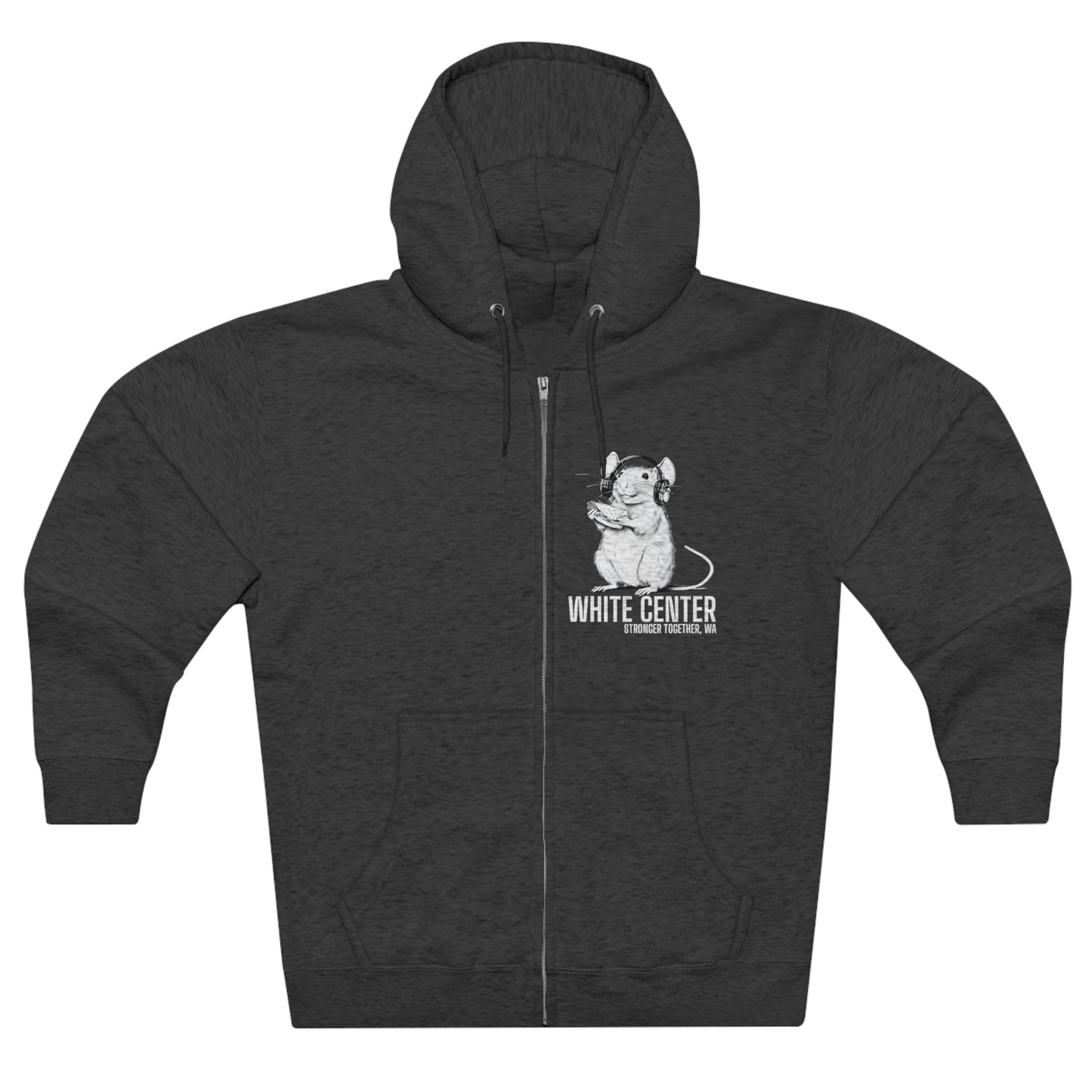 White Center WA Unisex Zip Hoodie