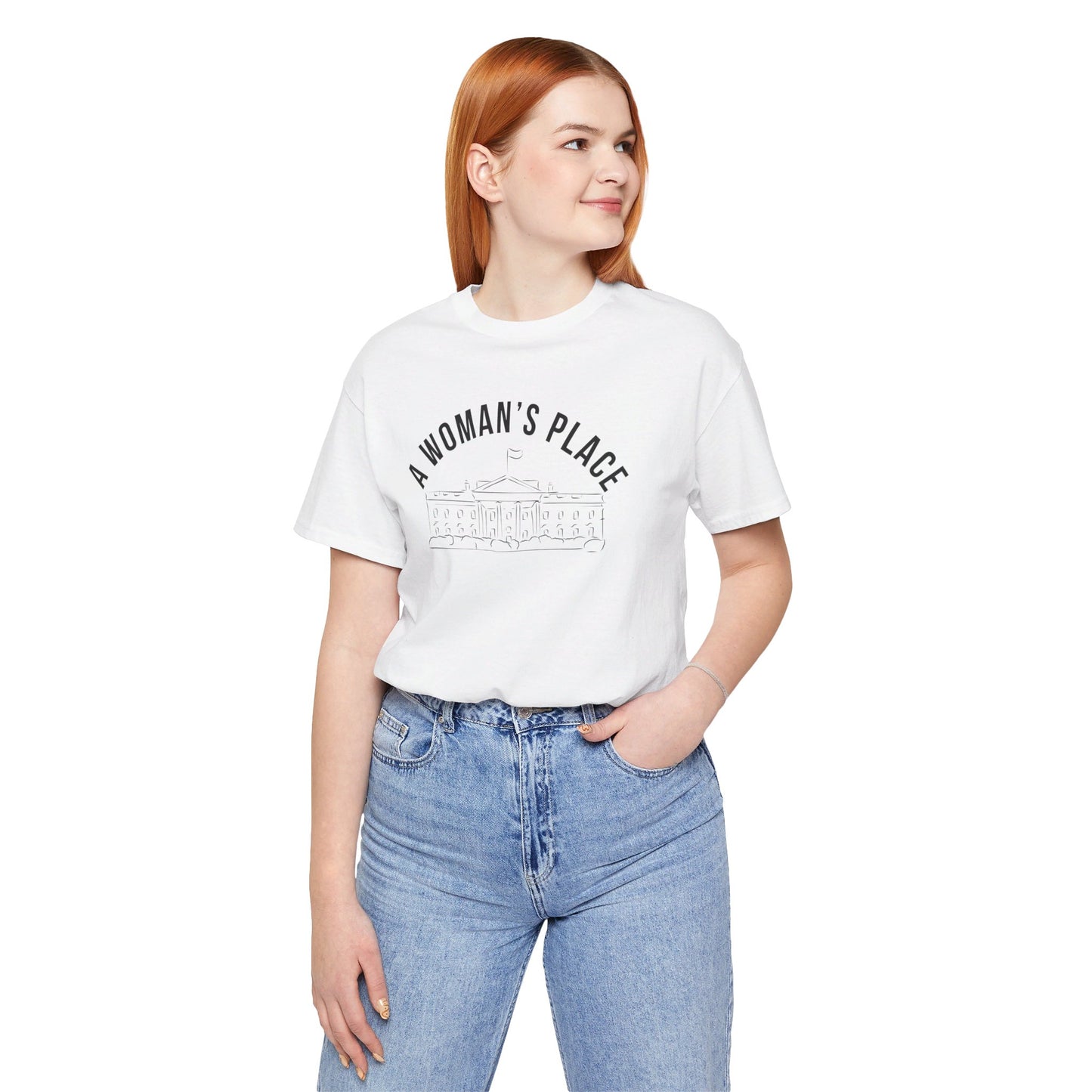 A Woman’s Place Jersey Short Sleeve Tee